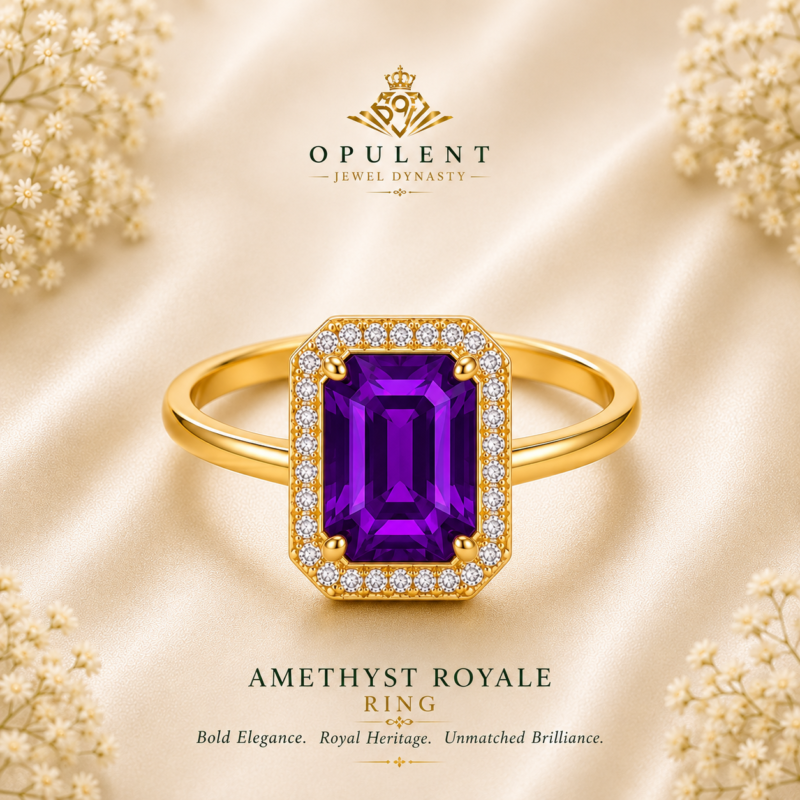 Amethyst Royale Ring